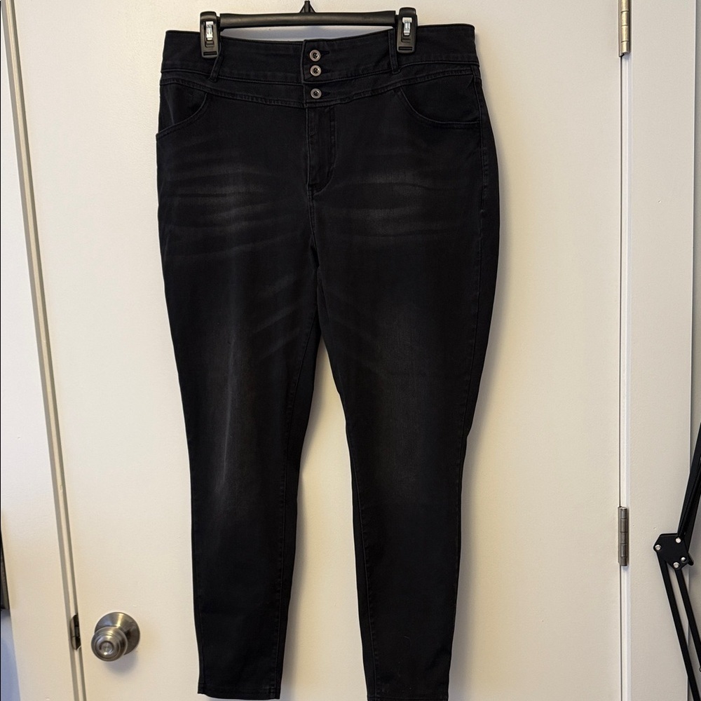 Halara Flex™ Denim Heat High Waisted 7/8 Casual Denim Leggings with Pockets XL